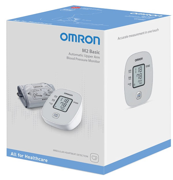 Omron M2 Basic | Misuratore Pressione Automatico da Braccio | 1 Pezzo
