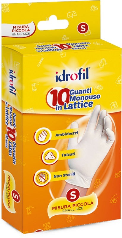 GUANTI IN VINILE S 10PZ