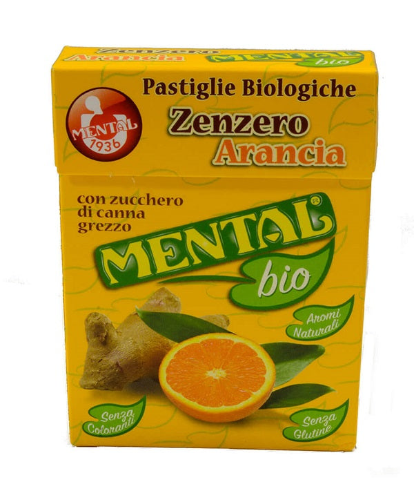 MENTAL BIO ZENZERO ARANCIA 40G