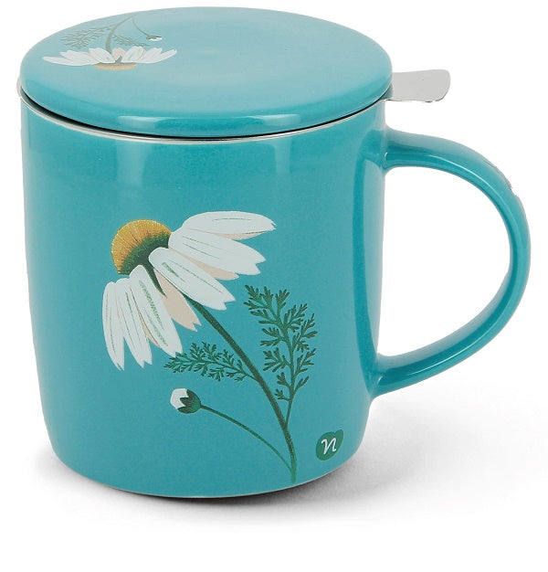 Neavita Infusiera Camomilla In Porcellana New Bone China Filtro Acciaio 350ml