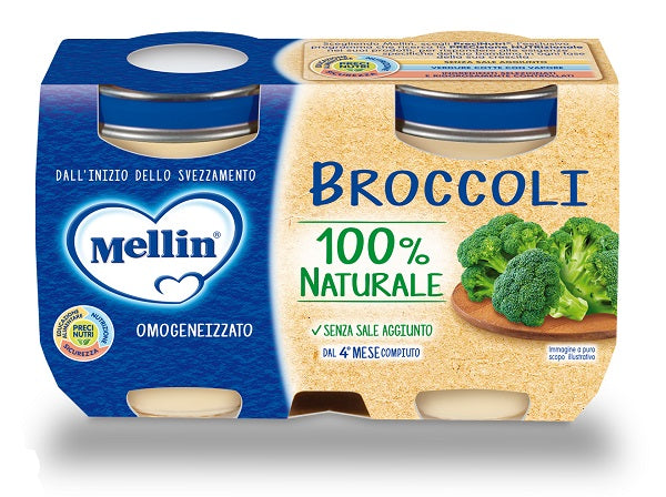 MELLIN OMOG BROCCOLI 2X125G