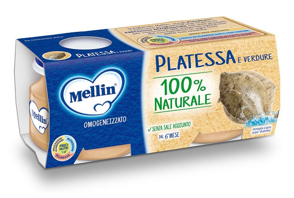 MELLIN OMOG PLATESSA 4X80G
