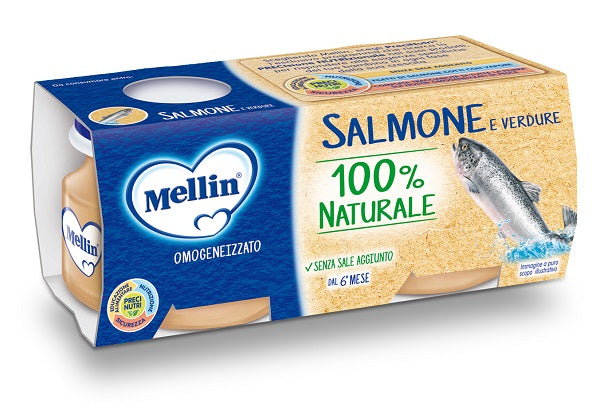 MELLIN OMOG SALMONE 4X80G
