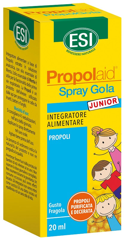 Esi Propolaid Propolgola Junior Spray Gusto Fragola 20ml  