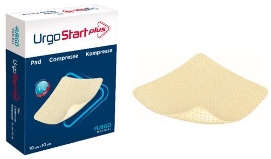 URGOSTART PLUS PAD 10X10CM 10P  