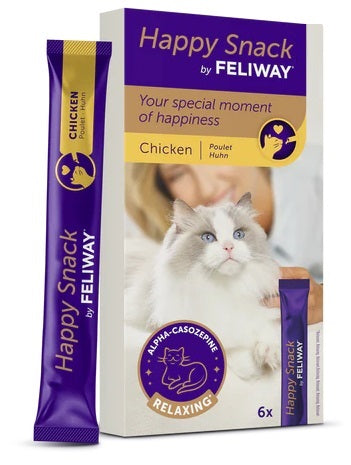 FELIWAY HAPPY SNACKS 6STICKS  