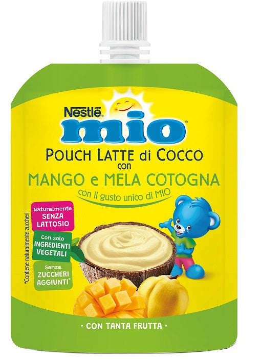 MIO POUCH LATTE COCCO MELA 90G