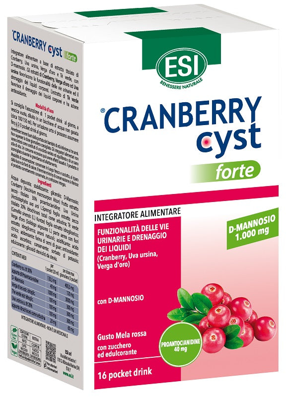 ESI CRANBERRY CYST FT 16POCKET  