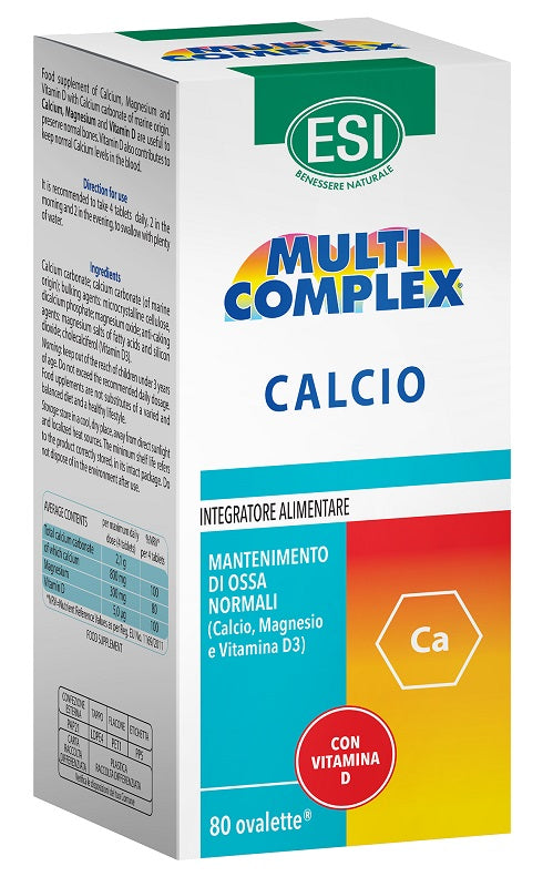 NO MULTICOMPLEX Calcio 80Oval.  