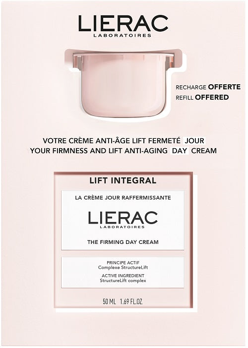Lierac Lift Integral | Cofanetto Crema Giorno + Ricarica Omaggio | 2x50 ml