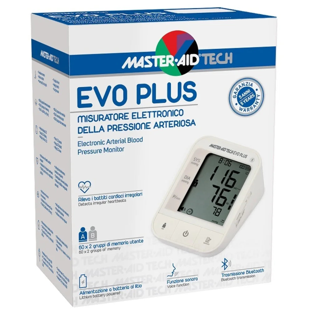 Master Aid Evo Plus Misuratore Di Presssione Automatico