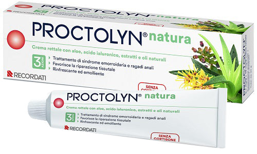 Proctolyn Natura | Crema Rettale Aloe Acido Ialuronico | 30 ml  