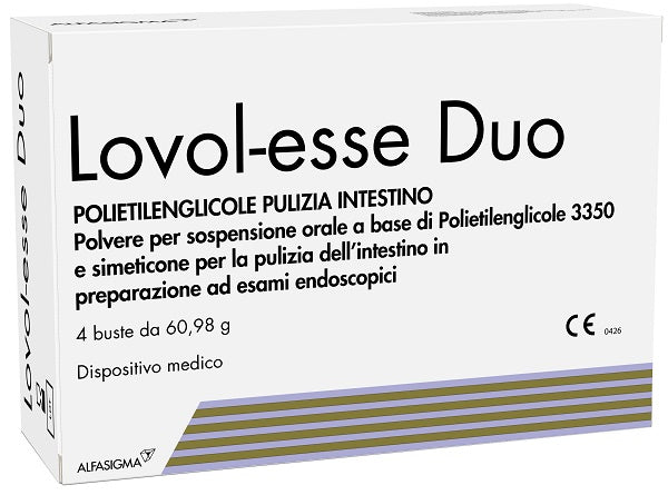Lovol-esse Duo | Pulizia Intestinale Pre-Endoscopia | 4 Buste
