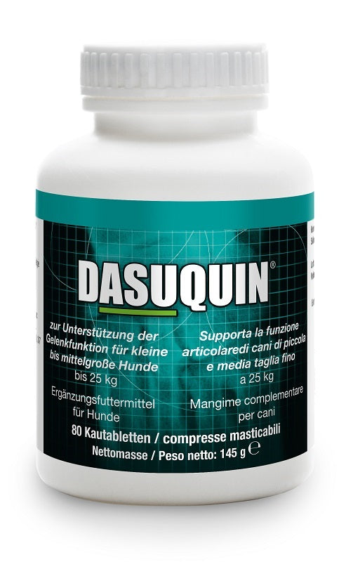 DASUQUIN S/M CANI <25KG 80CPR
