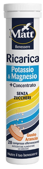 MATT RICARICA POTASSIO&MG20CPR  