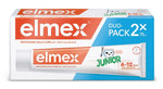 Elmex Junior dentifricio bambini 6-12 anni Neo-Aminex fluoro 1450 ppm 2 x 75 ml
