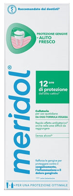 Meridol Protezione Gengive e Alito Fresco collutorio zinco ammina fluoro 249 ppm 400 ml