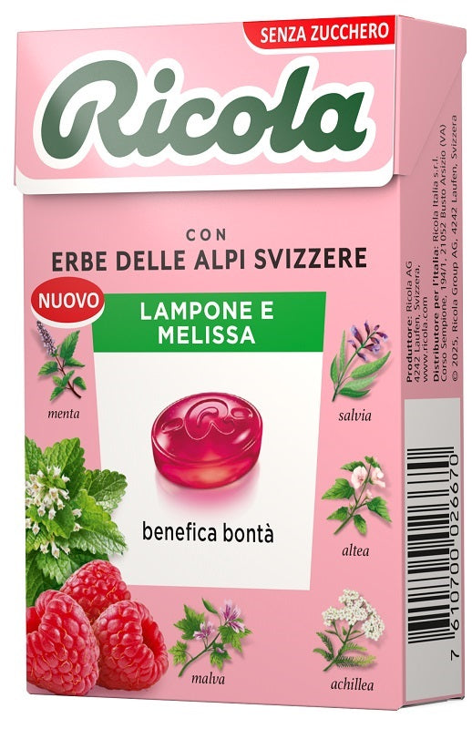 RICOLA LAMPONE&MELISSA 50G  