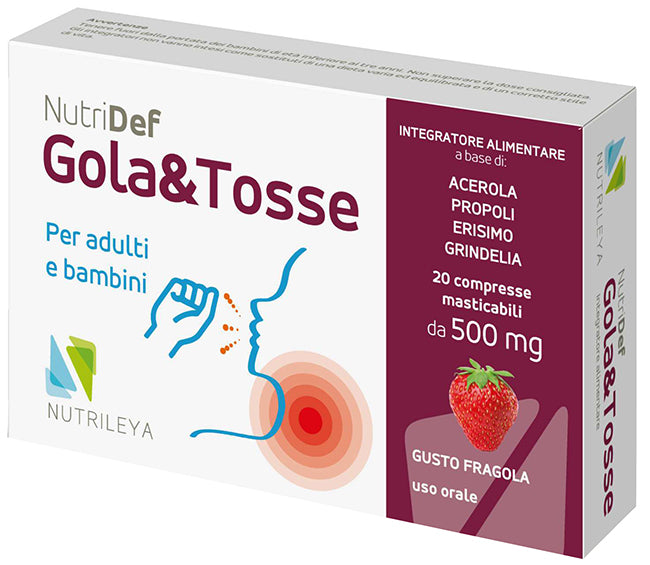 NUTRIDEF GOLA&amp;TOSSE 20CPR
