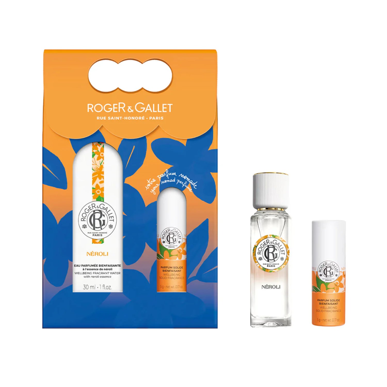 Roger&Gallet Néroli | Set Estate Profumato | 30 ml + 5 g