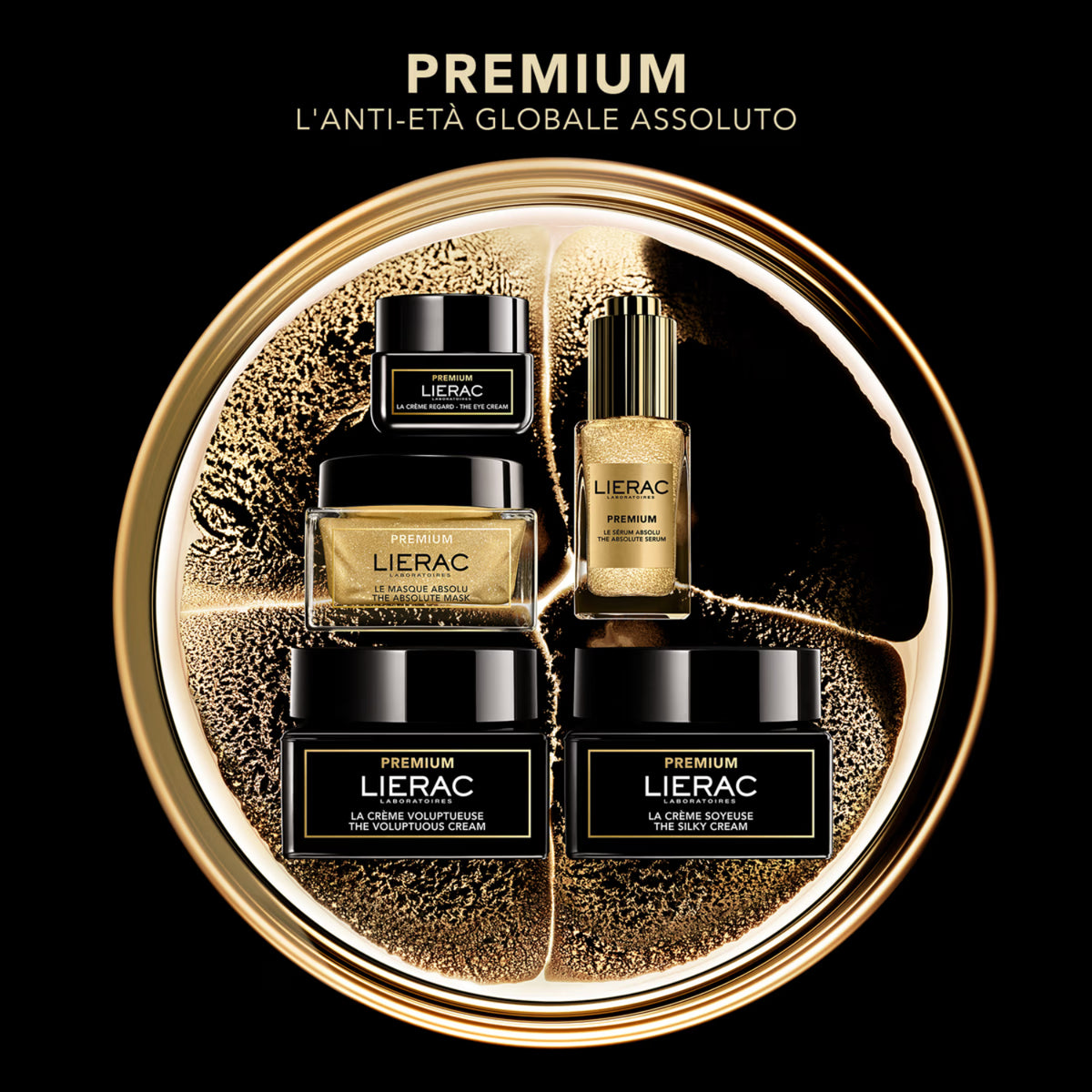 Lierac Premium routine anti-età globale con Siero Assoluto