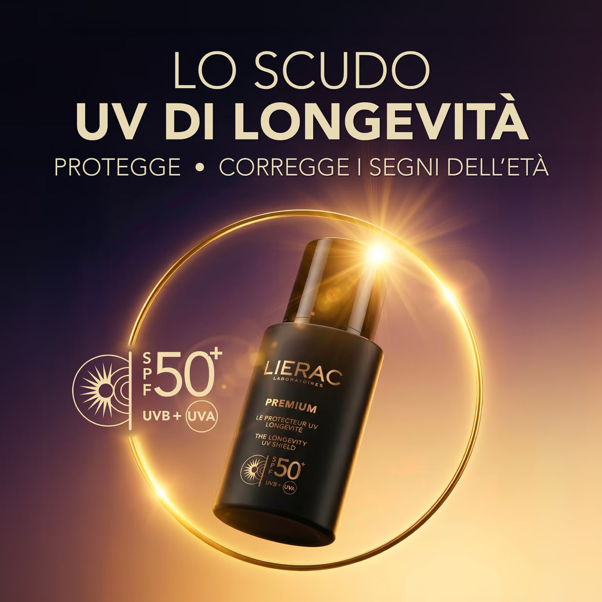 Lierac Premium Scudo UV Fluido | Protezione Anti-Età | 30 ml 6 