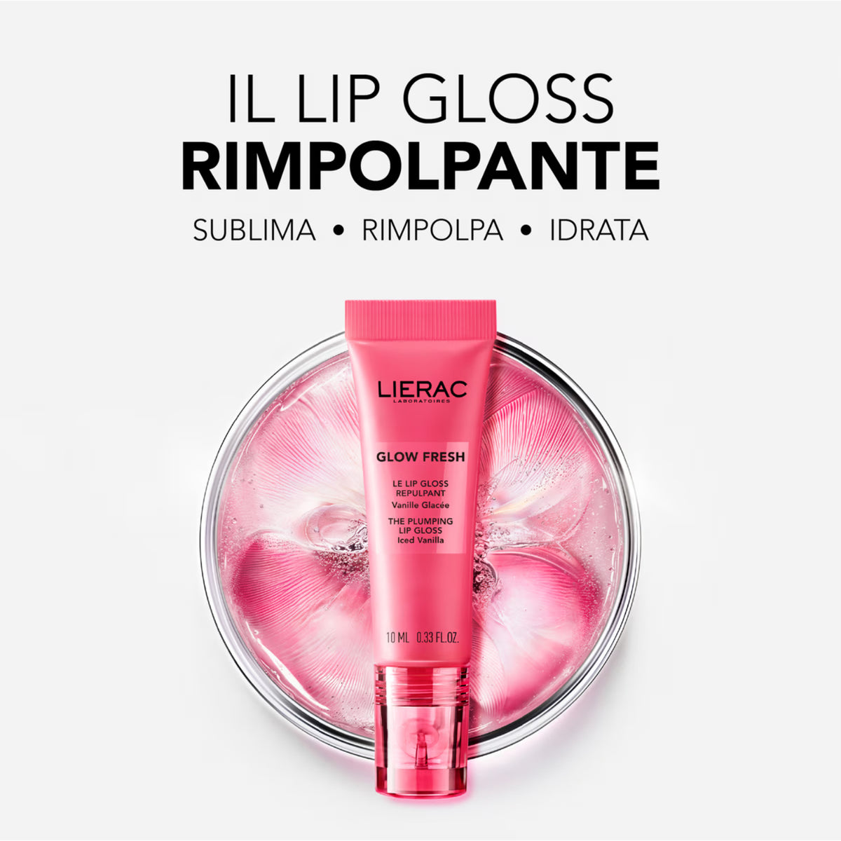 Lierac Glow Fresh lip gloss rimpolpante confezione