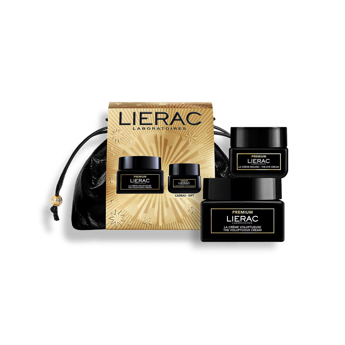 Lierac Premium Cofanetto | Anti-Età Viso e Occhi | 50 ml + 20 ml