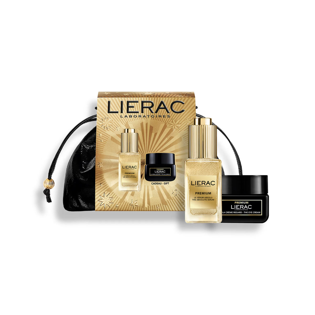 Lierac Premium Cofanetto | Antietà Illuminante | Siero 30ml+Occhi 20ml