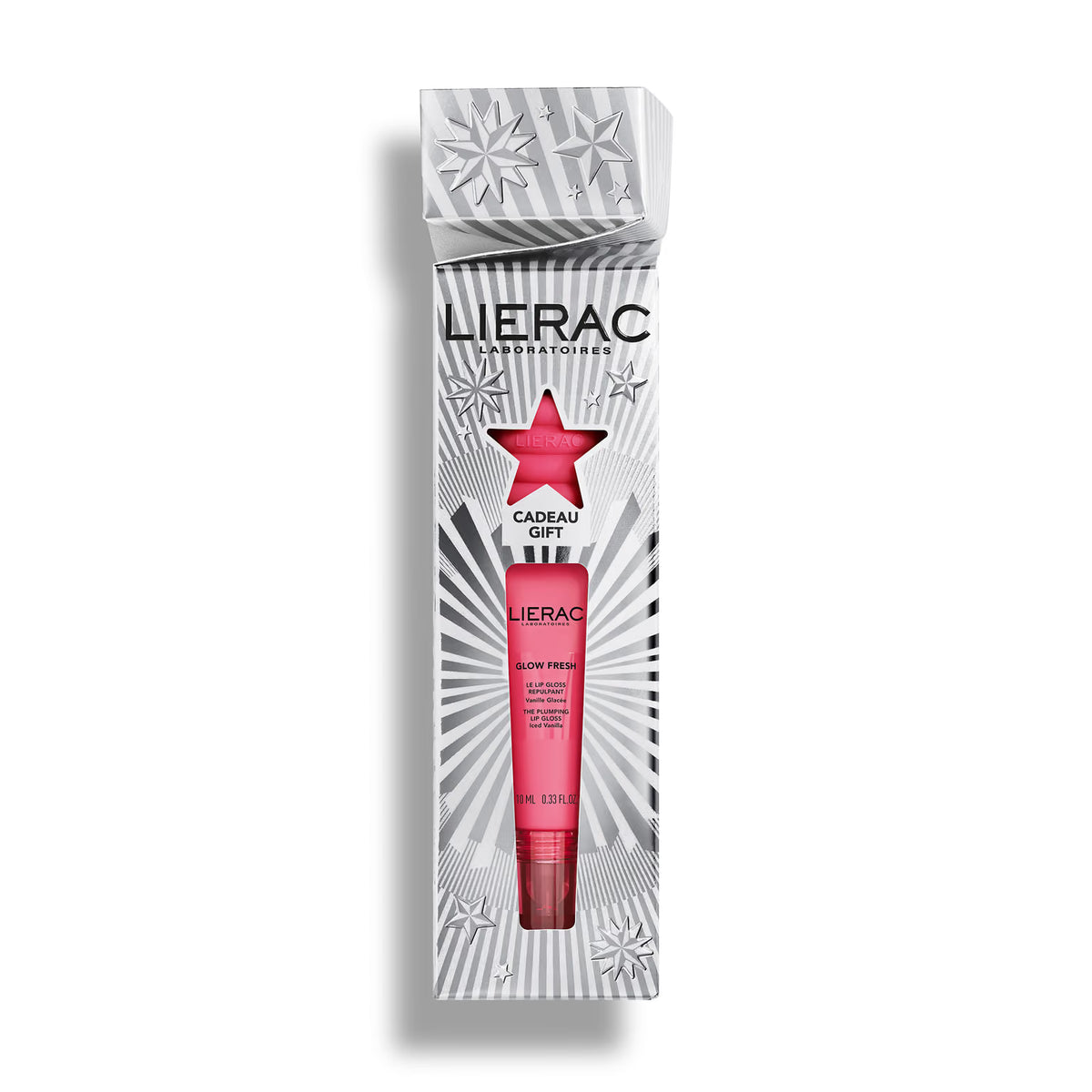 Lierac Glow Fresh Cofanetto | Lip Gloss Rimpolpante | 10 ml + Charm