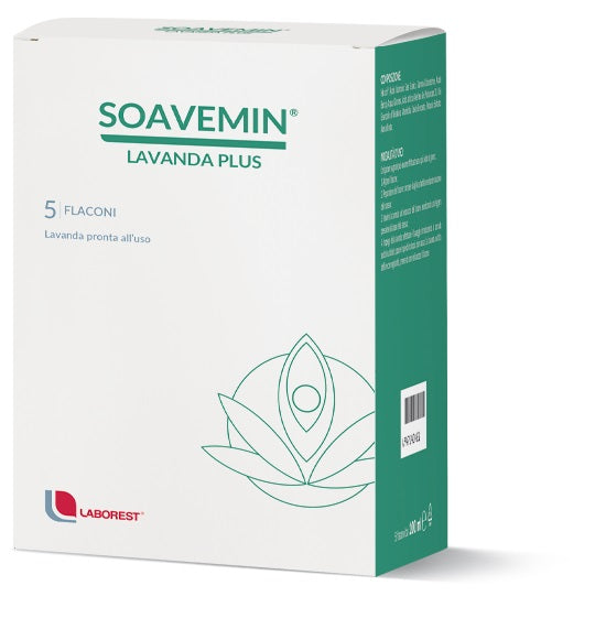 Soavemin Lavanda Plus | Halobor Acido Ialuronico Borico | 5 Flaconcini  