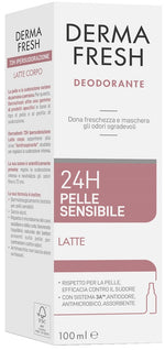 DERMAFRESH 24H P/SENS LAT100ML  
