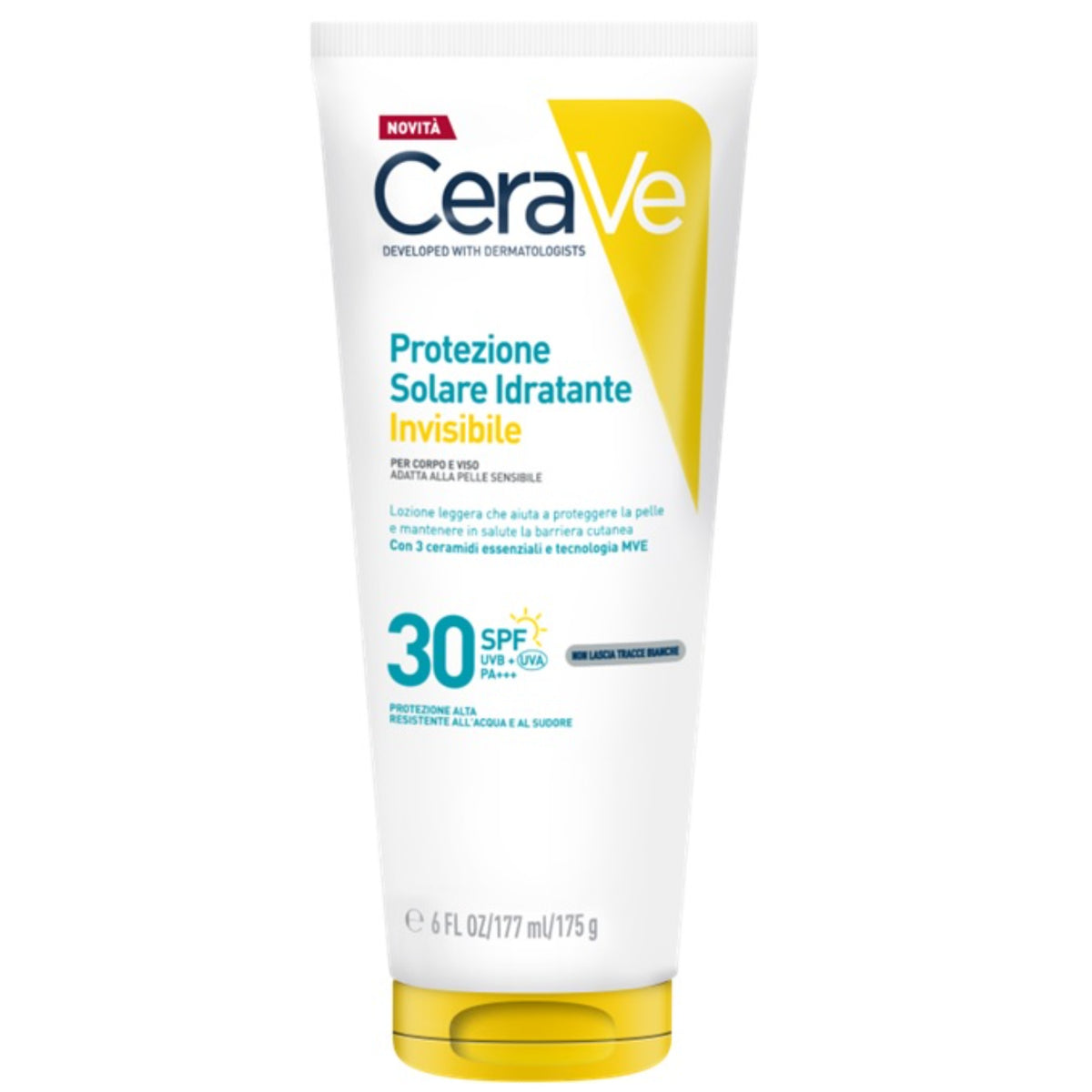 CeraVe | Protezione Solare Idratante Invisibile Corpo SPF 30 | 177ml  