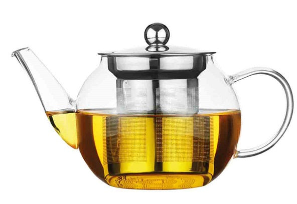 Himalaya Handy Teapot Olivina - Teiera Con Filtro Vetro Borosilicato 600ml  