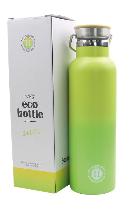 Himalaya My Eco Bottle Rainbow Sun - Bottiglia Termos Acciaio Inox 600ml
