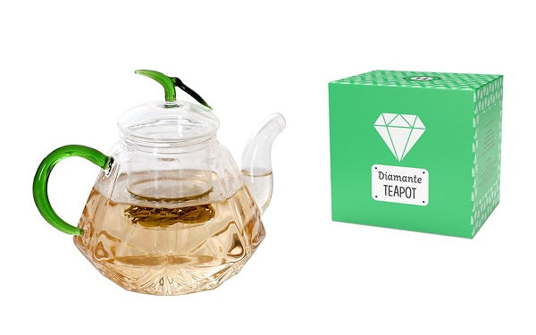 Himalaya Handy Teapot Diamante - Teiera In Vetro Borosilicato