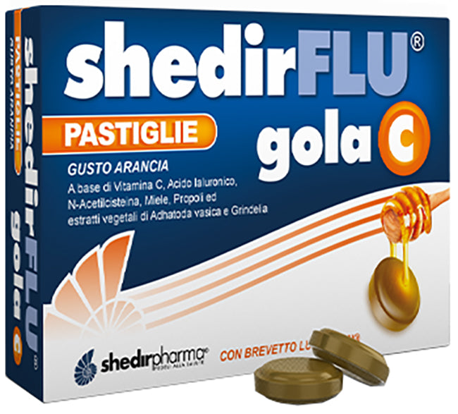 Shedirflu Gola C Gusto Arancia 48 Pastiglie  