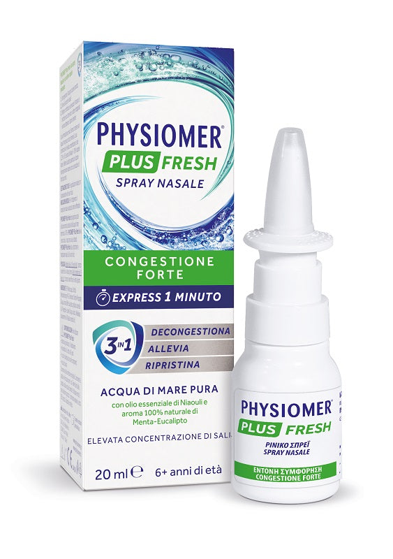 PHYSIOMER PLUS FRESH SPR 20ML