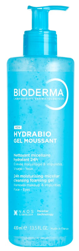 HYDRABIO GEL MOUSSANT 400ML  