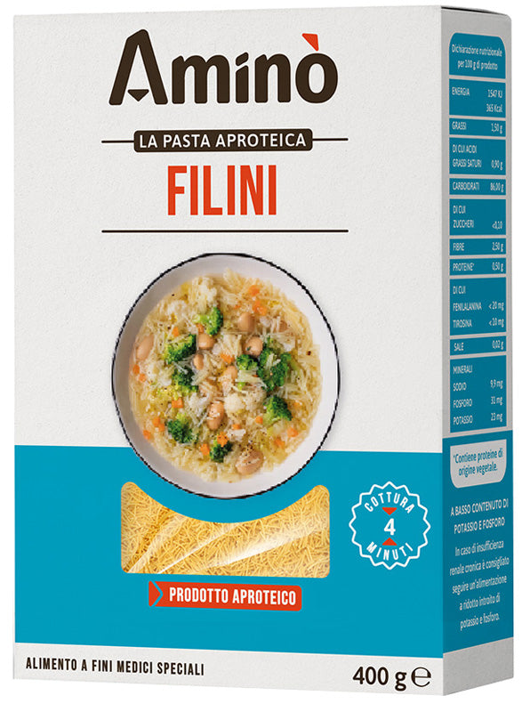 AMINO PASTA APROT FILINI 400G  
