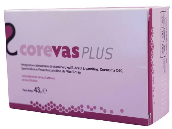 COREVAS PLUS 30CPR NF
