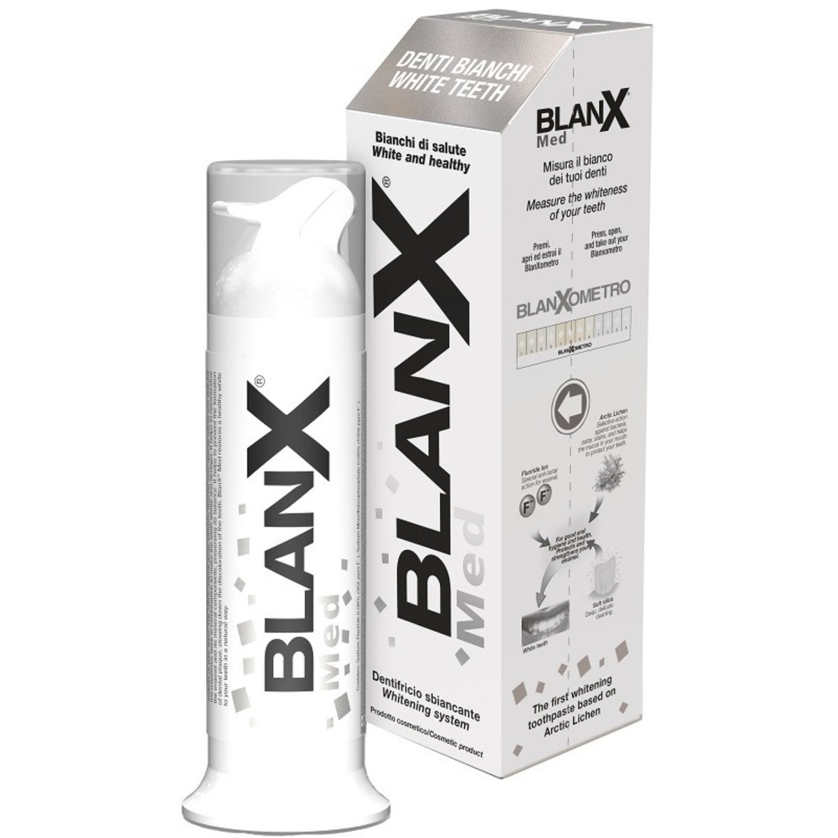 BlanX Med Denti Bianchi dentifricio sbiancante 75 ml