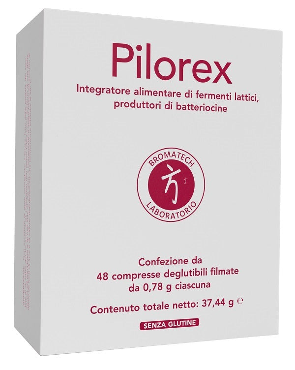 Pilorex | Fermenti Lattici e Vitamine Gruppo B | 48 Compresse  