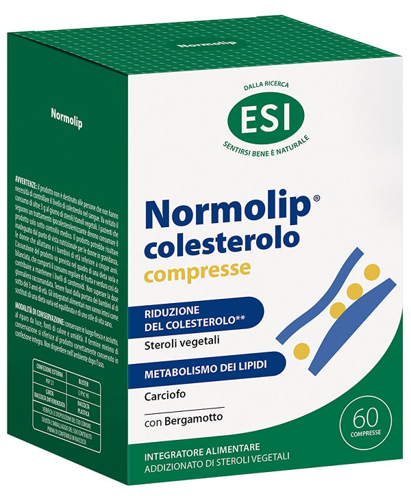ESI Normolip Colesterolo | Integratore per Colesterolo | 60 Compresse