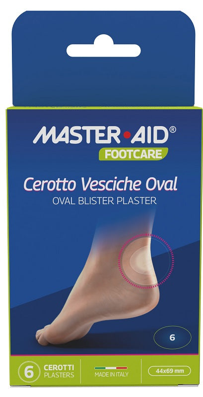FOOTCARE CER VESCICHE OVAL 6PZ