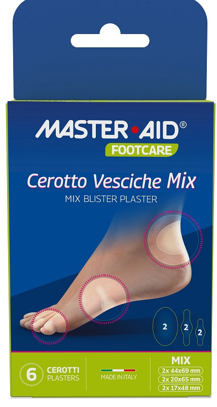 FOOTCARE CER VESCICHE MIX 6PZ  