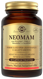 Solgar Neomam | Integratore Gravidanza e Allattamento | 60 Capsule  