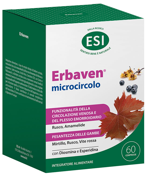 ESI ERBAVEN MICROCIRCOLO 60CPR
