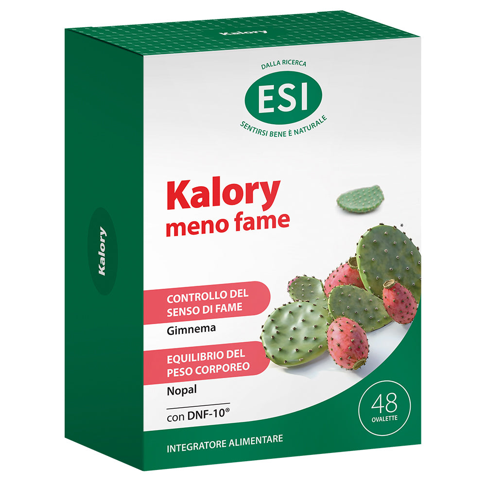 ESI Kalory Meno Fame | Integratore Controllo Fame | 48 Ovalette