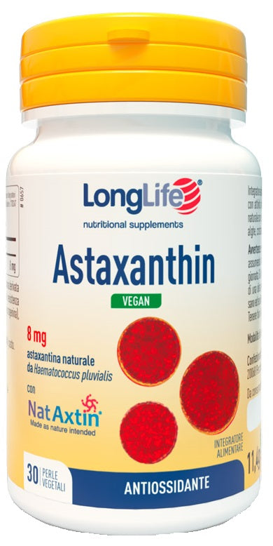 LONGLIFE ASTAXANTHIN VEGAN 8MG  